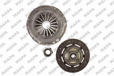 DEBRİYAJ SETİ BASKI DİSK BİLYA FORD TRANSIT 2.4 DI RWD 00-06, 2.4 DI 00-06, 2.4 TDE 01-06 ( 000255020 Servis Seti (Baskı Disk Rulman) ) 