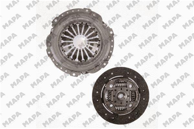 DEBRİYAJ SETİ BASKI+DİSK OPEL ASTRA F HB 1.6 I 16V 94-98, CORSA B 1.6 GSI 16V 93-00, TIGRA 1.6 16V 94-98 (X16XEL-X16XE) 