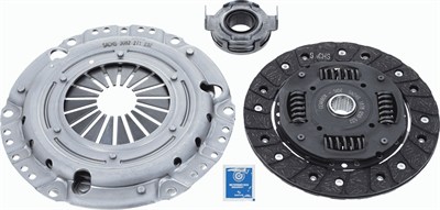 DEBRİYAJ SETİ BASKI+DİSK SKODA FAVORIT 1.3 89-94, FELICIA 1.3 97-02, VW CADDY II 1.6 96-00 