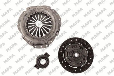 DEBRİYAJ SETİ BASKI+DİSK+BİLYA FIAT PANDA 650 82-04 