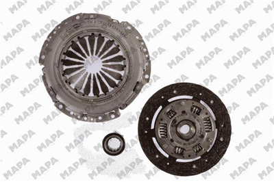 DEBRİYAJ SETİ BASKI+DİSK+BİLYA SKODA FABIA 1.4 16V 06-07, II 1.4 07-14, OCTOVIA II 1.4 04-13, ROOMSTER 1.4 07-15 