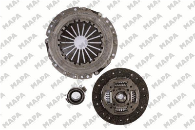 DEBRİYAJ SETİ BASKI+DİSK+BİLYA TOYOTA COROLLA E12 1.4 D-4D 04-06 