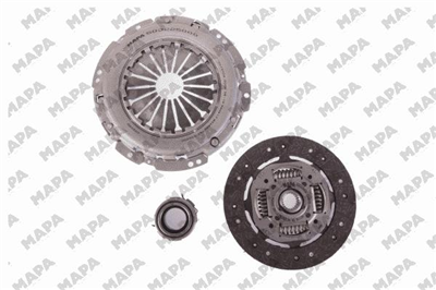 DEBRİYAJ SETİ BASKI+DİSK+BİLYA TOYOTA HILUX V PICK-UP 2.4 D 4WD 94-97, 2.4 D 88-97 