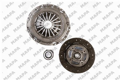 DEBRİYAJ SETİ BASKI+DİSK+BİLYA VOLKSWAGEN GOLF II 1.8 GTI 90-91, PASSAT 1.8 G60 88-96 (AFT/ABS) 