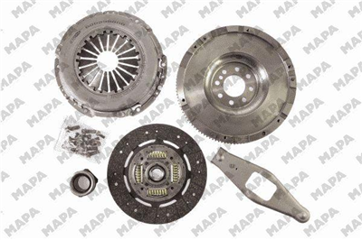 DEBRİYAJ SETİ BASKI+DİSK+BİLYA+VOLAN FORD TRANSIT 2.4 00-06 