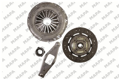 DEBRİYAJ SETİ BASKI+DİSK+RULMAN FORD TRANSIT 2.4 TDE 01-06 