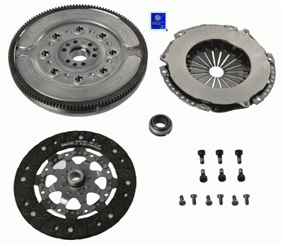 DEBRİYAJ SETİ VOLAN+BASKI+DİSK CITROEN BERLINGO 1.6 05-11, C4 I 1.6 04-11, C5 II 04 =>, PEUGEOT 206 04 =>, 207 1.6 06-13, 307 1.6 04-08, 308 I 1.6 07-14 