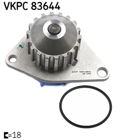 DEVIRDAIM SU POMPASI 206 YM BIPPER C2 C3 PARTNER BERLINGO TU3JP-TU3A 1.4 8V MQP 