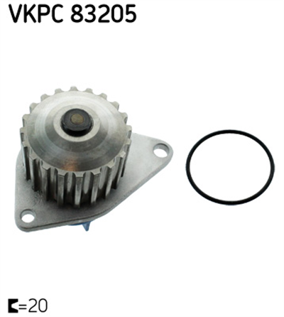 DEVIRDAIM SU POMPASI P106 P205 P206 AX SAXO PARTNER BERLINGO < 03 TU3JP (1,4 8V) 20DIS 