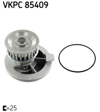DEVIRDAIM SU POMPASI VECTRA A 18SV E18NVR 20NE C20NE ASTRA F C20NE FRONTERA A C20NE 
