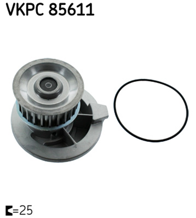 DEVIRDAIM SU POMPASI X20XEV VECTRA A / B ASTRA F / G 
