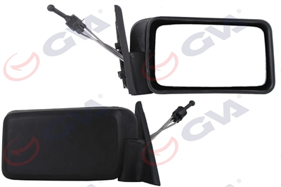 DIŞ DİKİZ AYNASI SAĞ RENAULT 9/11 92> MEKANİK KUMANDALI
