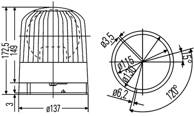 DONER LAMBA H1 12V-KL JUNİOR F 