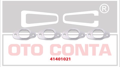 EGZOZ MANİFOLD CONTASI 4 ADET CELİK VOLKSWAGEN GOLF, PASSAT, JETTA, POLO 1.6-1.8-1.9D-TDI 