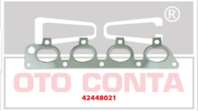 EGZOZ MANİFOLD CONTASI ÇELİK OPEL ASTRA G, CORSA C, VECTRA C 1.4-1.6 16V 