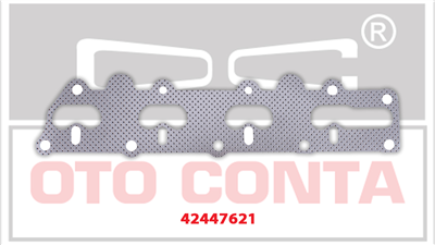 EGZOZ MANİFOLD CONTASI ÇELİK OPEL VECTRA, ASTRA, OMEGA 2.0 16V 