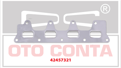 EGZOZ MANİFOLD CONTASI ÇELİK RENAULT MEGANE, LAGUNA, SCENIC 1.8-2.0 16V F4R 