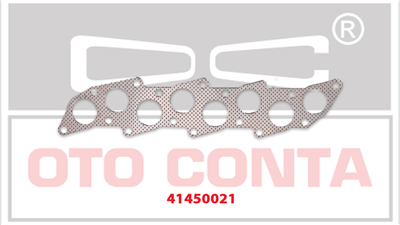 EGZOZ MANİFOLD CONTASI İKİ TARAFLI METAL HYUNDAI H100, MITSUBISHI L200, L300 
