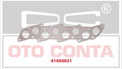 EGZOZ MANİFOLD CONTASI İKİ TARAFLI METAL HYUNDAI H100, MITSUBISHI L200, L300 