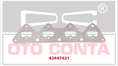 EGZOZ MANİFOLD CONTASI OPEL ASTRA G, ASTRA F, CORSA B, VECTRA B 1.4-1.6 16V 