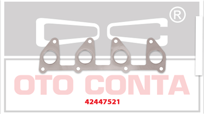 EGZOZ MANİFOLD CONTASI OPEL ASTRA, VECTRA, ASCONA, KADETT 1.8 8V 