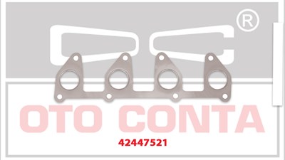 EGZOZ MANİFOLD CONTASI OPEL ASTRA, VECTRA, ASCONA, KADETT 1.8 8V 