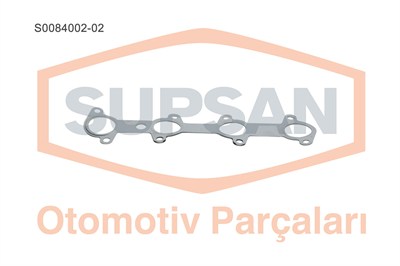 EGZOZ MANİFOLD CONTASI PASLANMAZ ÇELİK FIAT DOBLO, MAREA 1.9 JTD, 1.9 MULTIJET ENG. 188 B 2.000 