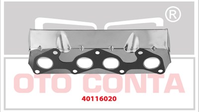 EGZOZ MANİFOLD CONTASI RENAULT R19, CLIO 