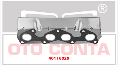EGZOZ MANİFOLD CONTASI RENAULT R19, CLIO 