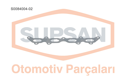 EGZOZ MANİFOLD CONTASI SACLI STANDARD KLİNGRİT FIAT DOBLO, PALIO, ALBEA, PALIO 1.2 16V 05=> ENG. 188 A 5.000 