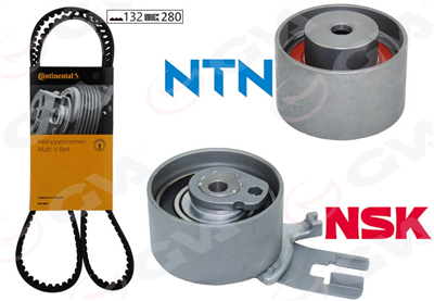 EKSANTRİK GERGİ KİTİ 132x280 VOLVO C30 C70 S60 S80 V70 > XC60 XC70 XC90 2.4TDI 20V K015580XS