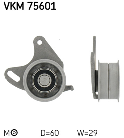 EKSANTRİK GERGİ RULMANI H100 2.5D 93-00 -L200 2.5D 86-96 -L300 2.3D-2.5D 86- -TERRACAN 2.5D 01- 