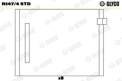 EKSANTRIK YATAK VAG 76.5MM ANY