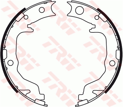 EL FREN BALATASI ARKA DODGE CALIBER 1.8 06-09, 2.0-2.4 06=>, 2.4 T 07=>, 2.0 CRD 06=>, 2.2 CRD 10=> 