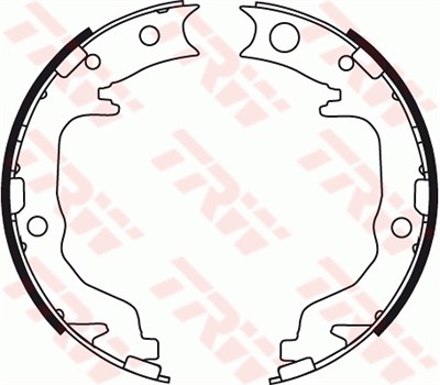 EL FREN BALATASI ARKA DODGE CALIBER 1.8 06-09, 2.0-2.4 06=>, 2.4 T 07=>, 2.0 CRD 06=>, 2.2 CRD 10=> 