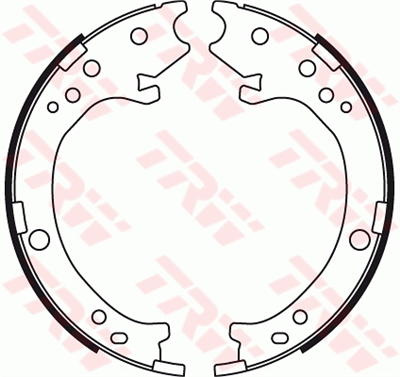 EL FREN BALATASI ARKA HONDA CR-V II 2.0 01-07, 2.2 CTDİ 05-06 