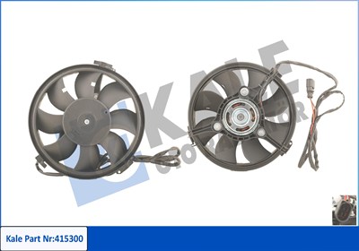 FAN MOTORU AUDI A6 1.8 97-05, 1.8 T 97-05, 1.8 T QUATTRO 97-05, 2.4 97-05, 2.4 QUATTRO 97-05, 2.7 T 99-05, 2.7 T QUATTRO 97-05, 2.8 97-05, 1.9 TDI 97-05, 2.5 TDI 97-05, 2.5 TDI QUATTRO 97-05 300W 280mm 