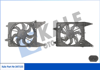 FAN MOTORU DACIA LOGAN 06=> SANDERO 08=> DUSTER 