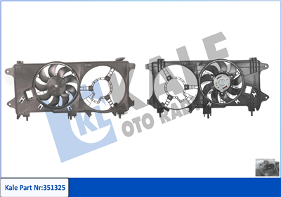 FAN MOTORU DAVLUMBAZLI FIAT DOBLO 1.3-1.9 JTD01 => EURO III