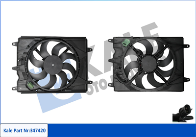 FAN MOTORU DAVLUMBAZLI FIAT EGEA 1.4 BENZİNLİ 