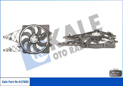 FAN MOTORU DAVLUMBAZLI FIAT GRANDE PUNTO 1.3 D 05=> 