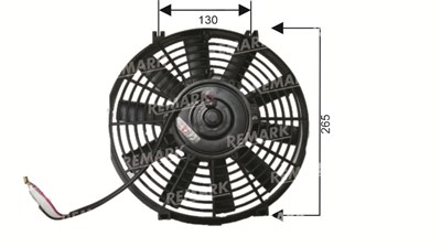 FAN MOTORU RFM 1090 12V.PERVANELI10,5