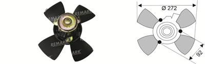 FAN MOTORU RFM 2142 ASTRA F/CORSA B 1,4I 1990-1995 FAN MOTOR 