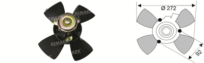 FAN MOTORU RFM 2142 ASTRA F/CORSA B 1,4I 1990-1995 FAN MOTOR 