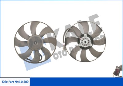 FAN MOTORU VOLKSWAGEN POLO 05-09, SEAT CORDOBA, IBIZA 02-09, SKODA FABIA 03-08 1.4TDI 