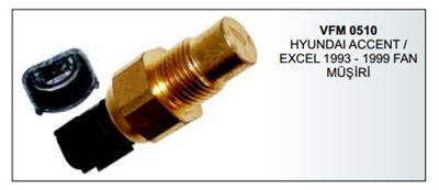 FAN MÜŞÜRÜ VFM0510 HYUNDAI ACCENTEXCEL 1993-1999 