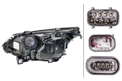 FAR SAĞ Bİ-XENON LED BMW 5 SERİSİ E60 01-10, 5 TOUR 