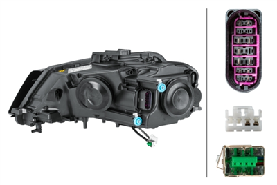 FAR SAĞ LED AUDI A3 1.2 TSİ 10-12 1.4 TFSİ 07-12 1. 