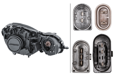 FAR SOL MERCEDES-BENZ E SERISI W211 02-08