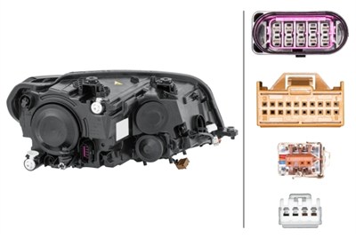 FAR SOL XENON LED VOLKSWAGEN CADDY IV MPV 1.0-1.2-1 